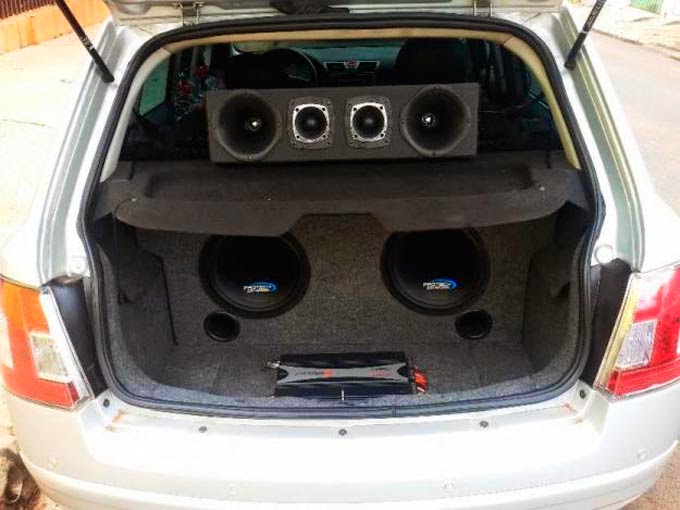 Fiat stilo com som Fiat stilo com som