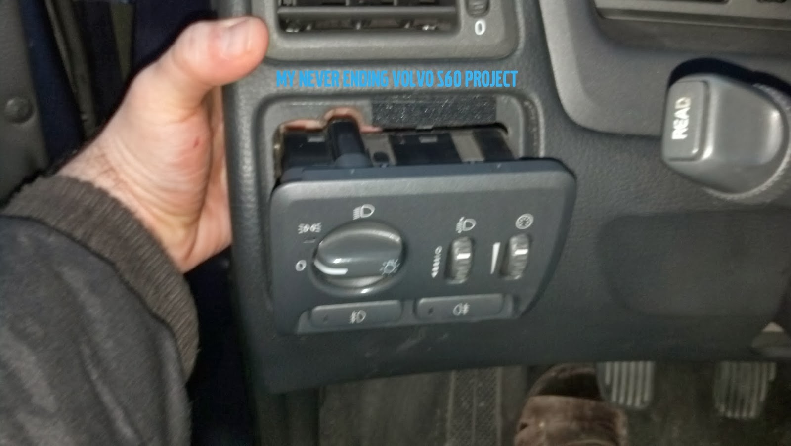 Volvo S60: Lighting panel Volvo S60: Lighting panel