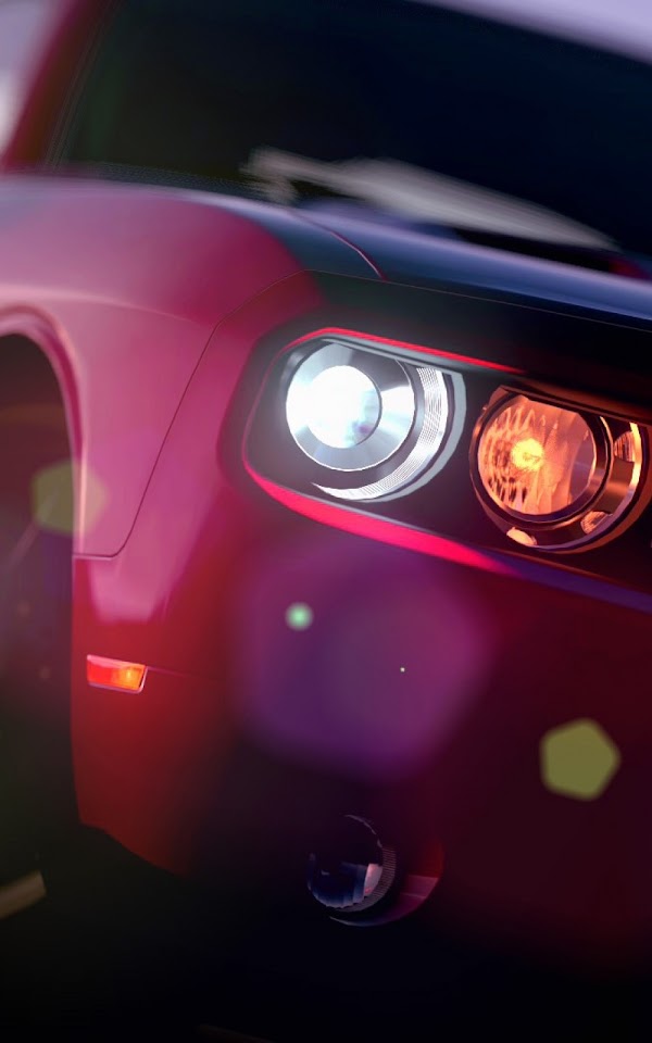 Challenger Gran- Turismo Sport Red Car Android Wallpaper