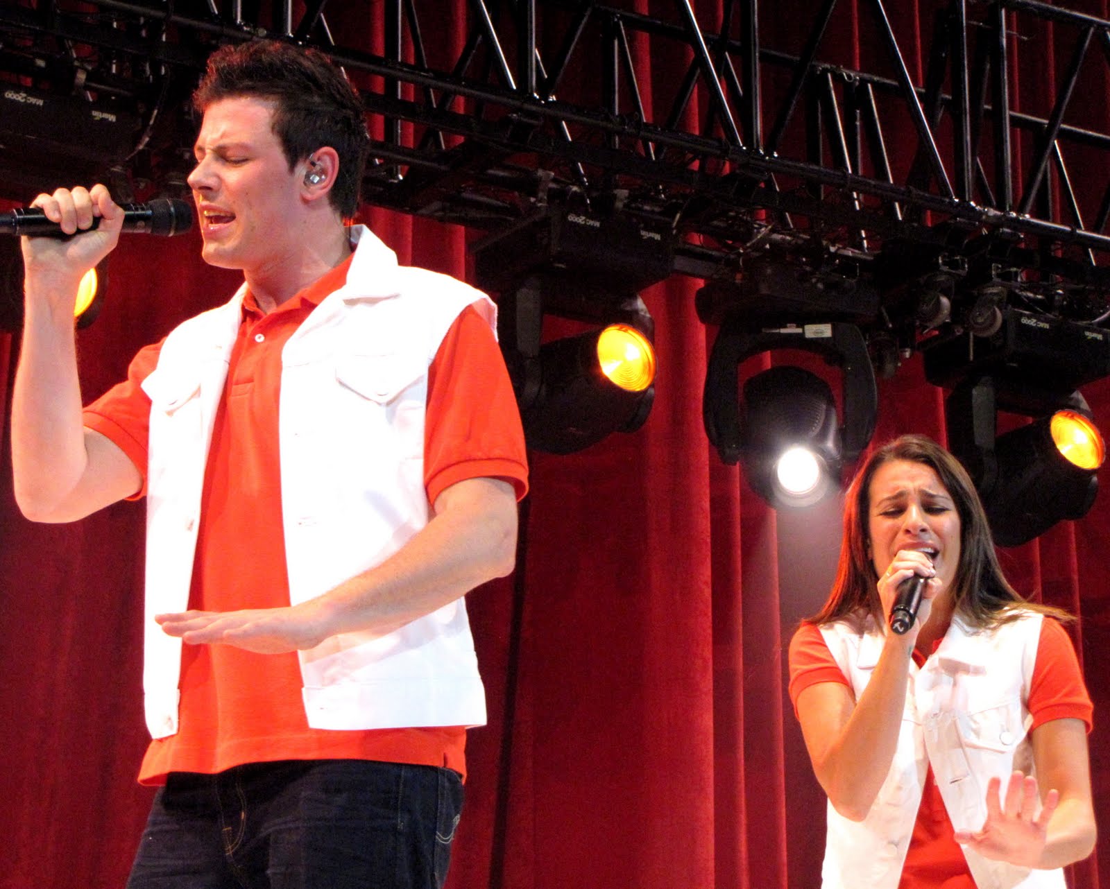Lea+michele+and+cory+monteith+june+2011