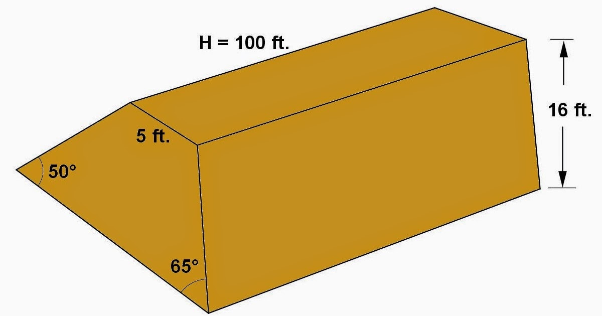 Trapezoidal surface area volume prisms Math Principles: Trapezoid Prism Problems, 4