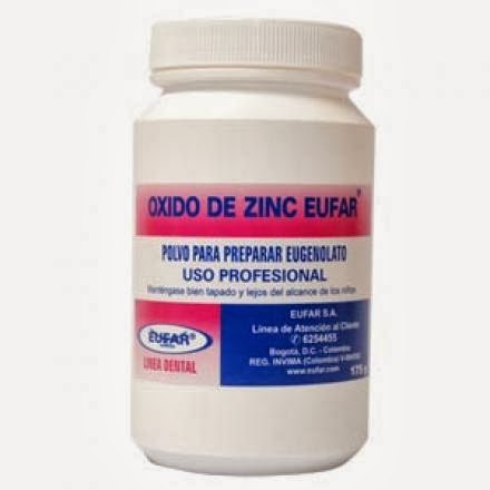 Oxido de Zinc Eufar - Frasco 175 g.