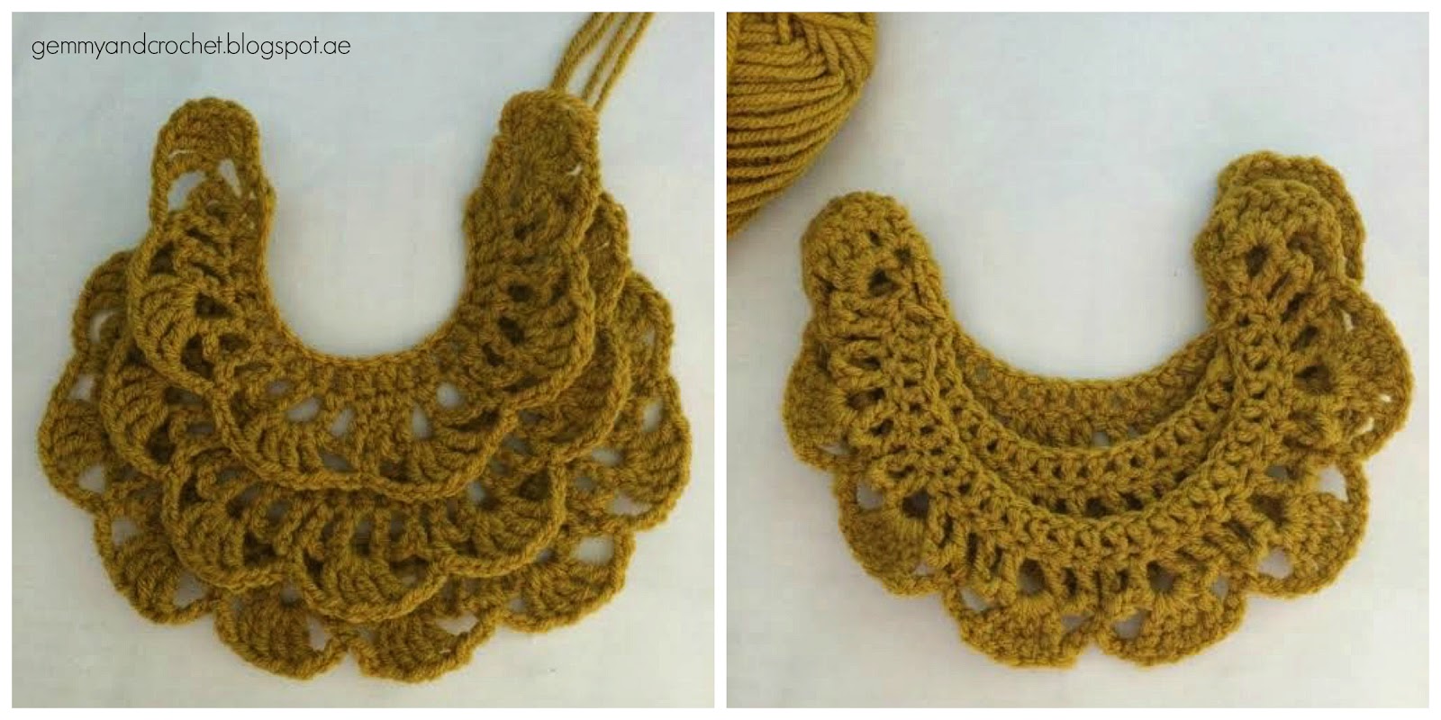 ALL ABOUT CROCHET: Free Pattern: Crochet Bib Necklace