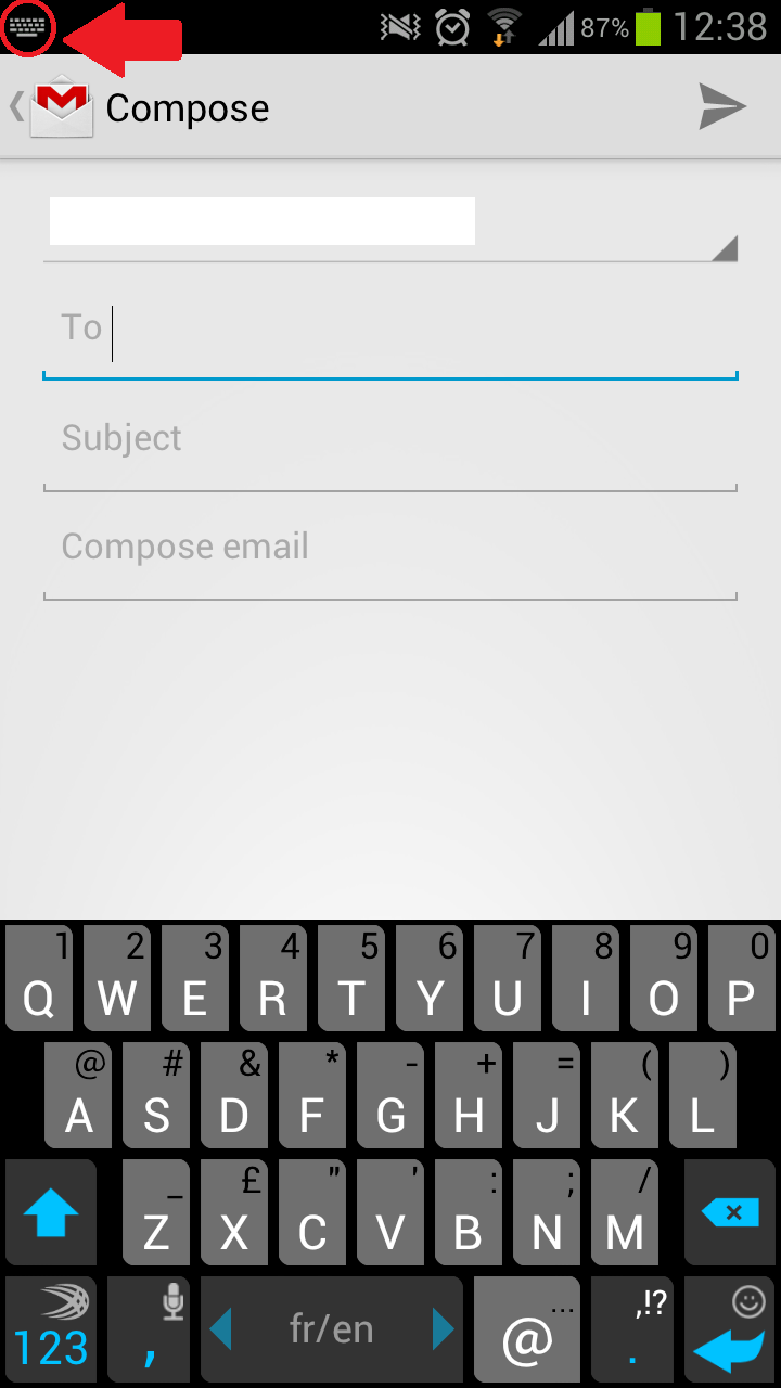 How to change or switch between keyboards on Android phones? Minority