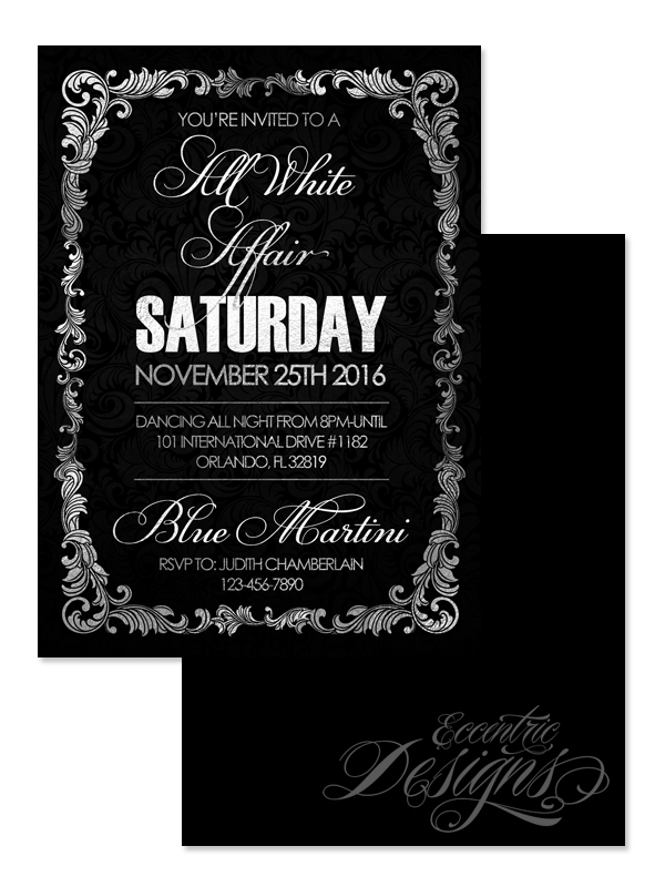 eccentric designs by latisha horton new all white or all