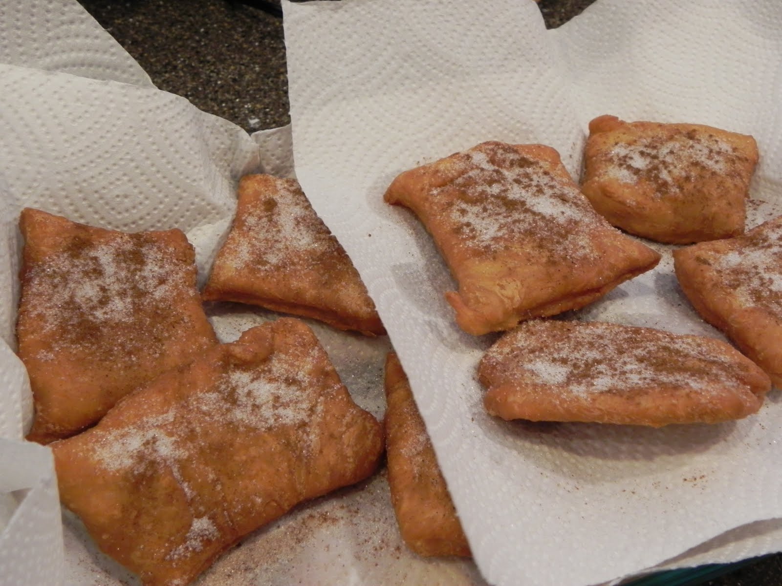 Not a foodie, just an eater Sopapillas Spanish for "YUM"
