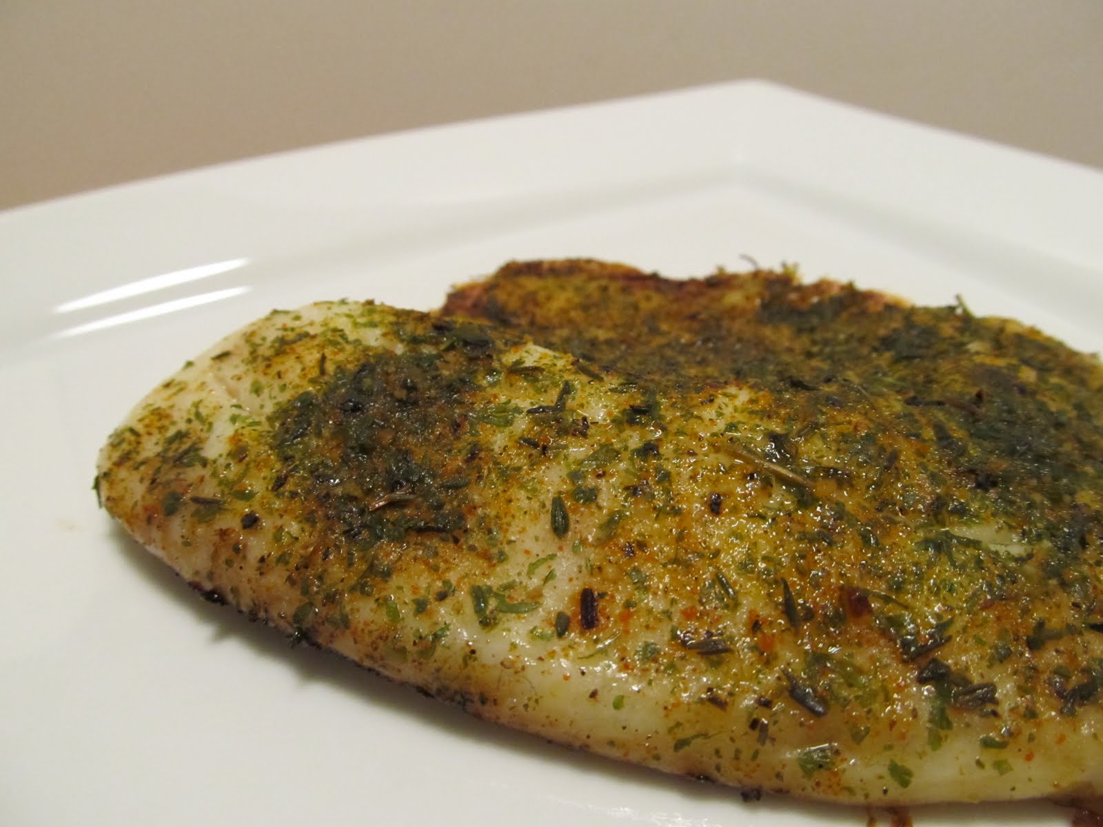 Jenn's Food Journey Seasoned Grilled Tilapia
