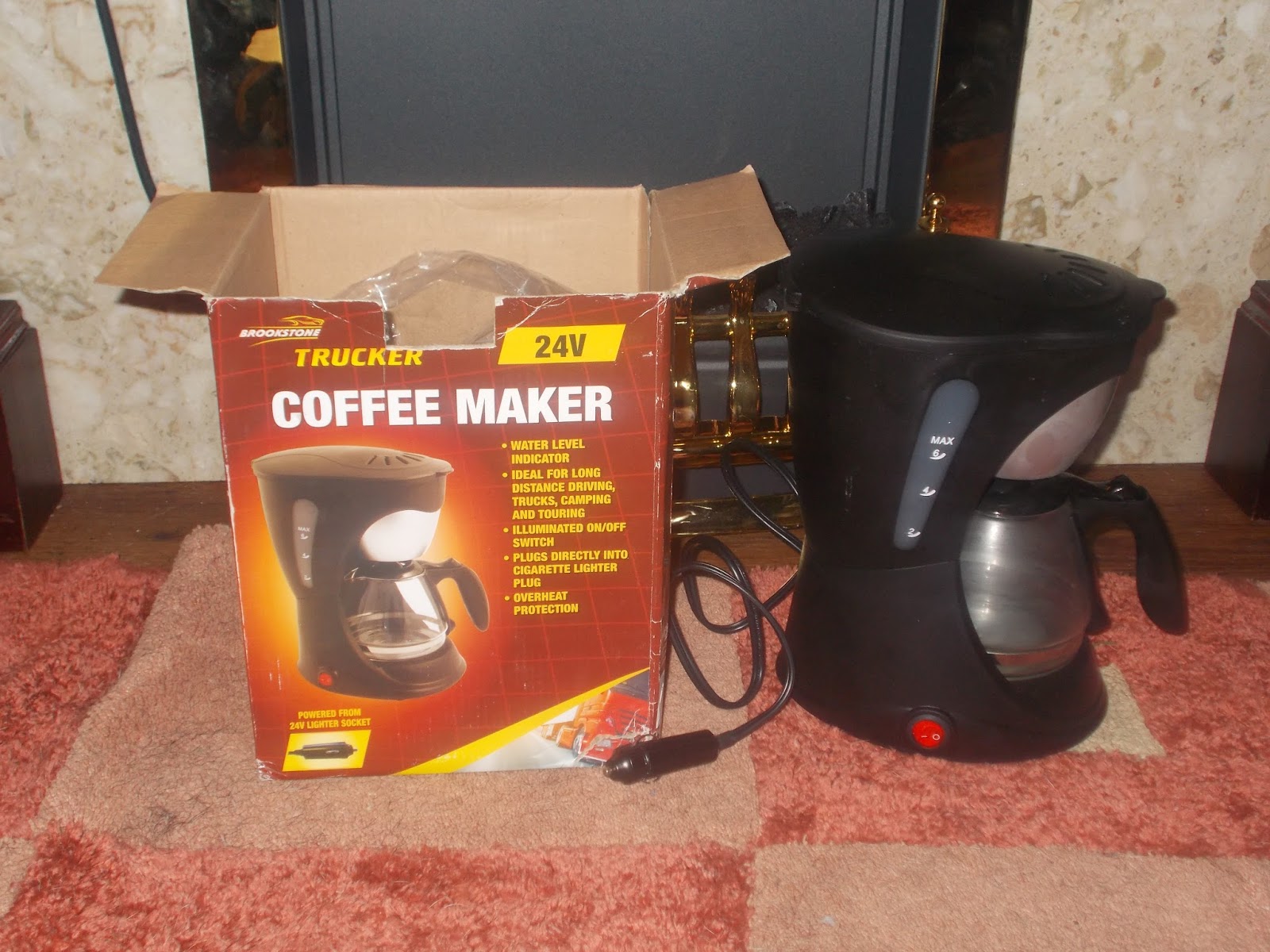 Clark trading and logistics UK 24V Truckers coffee maker