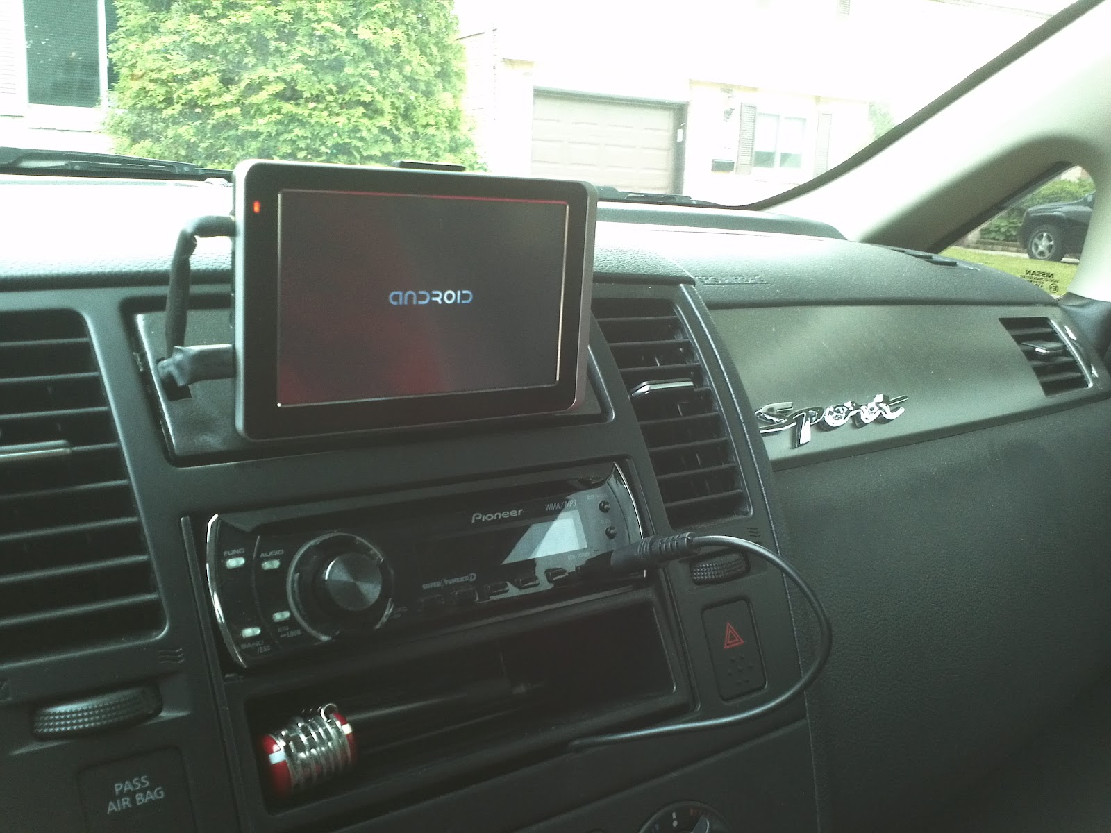 GPS car dash mount Hacksmith Industries