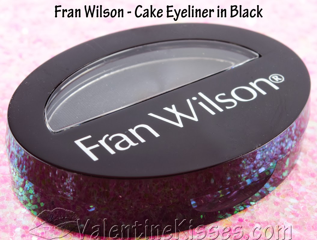 Valentine Kisses Fran Wilson Cake Eyeliner in Black pics, swatches