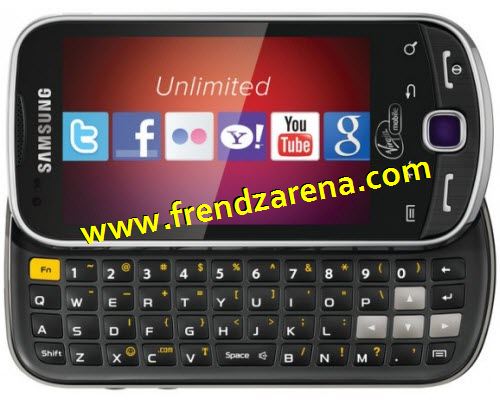 Samsung Intercept originally