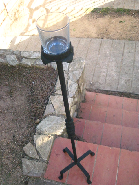 Taller maren forja: candelabros de pie ...para conducir,separar o ... Candelabros Herreria Ideas De