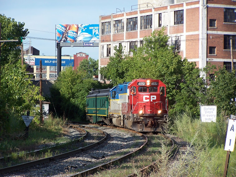 CP Executive train in Albany