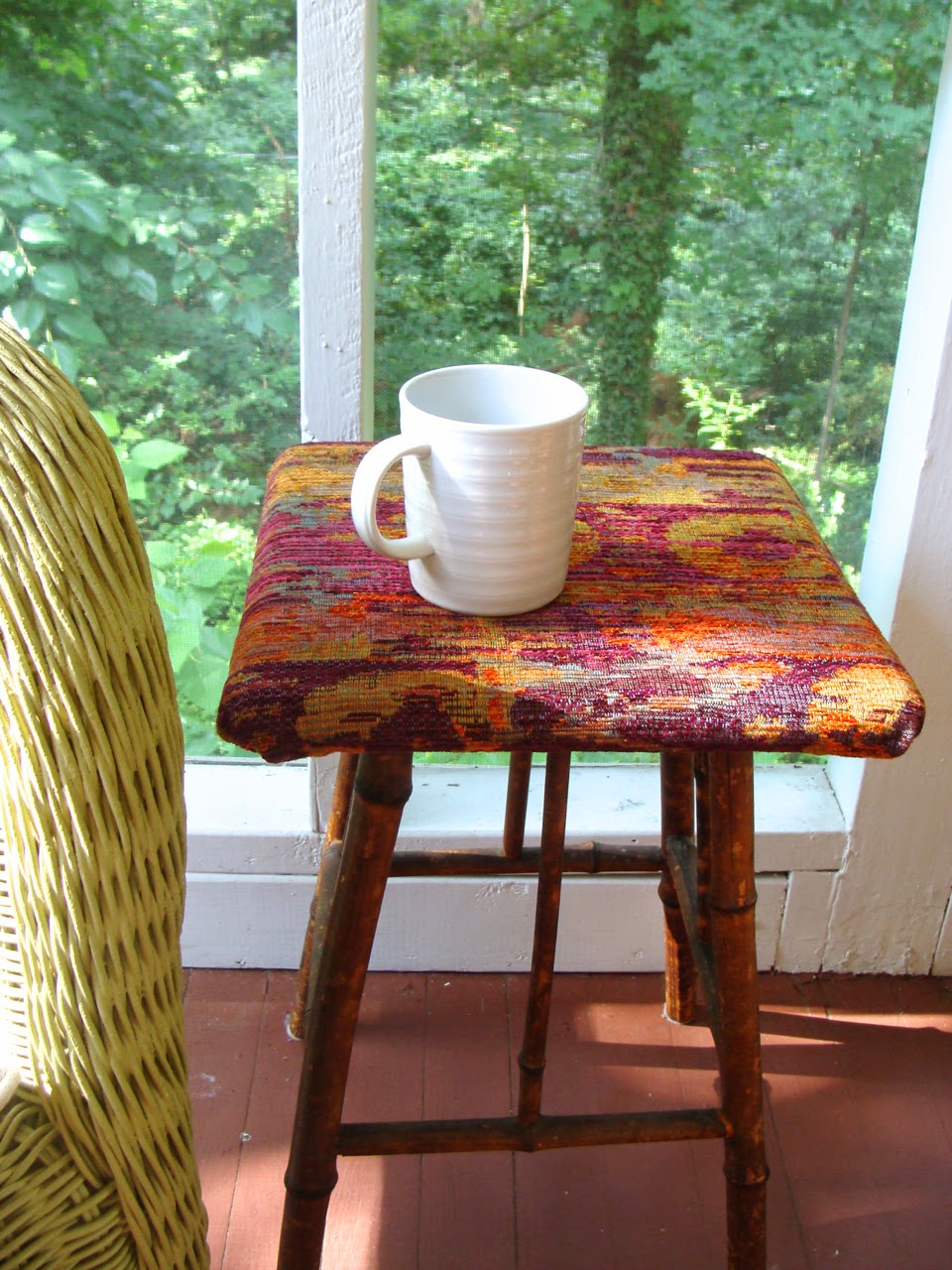 Something Ivory DIY Upholstered Side Table