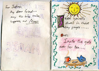 The Little Book of BIG MAGIC # 2, by Luke (dedication & page 1).