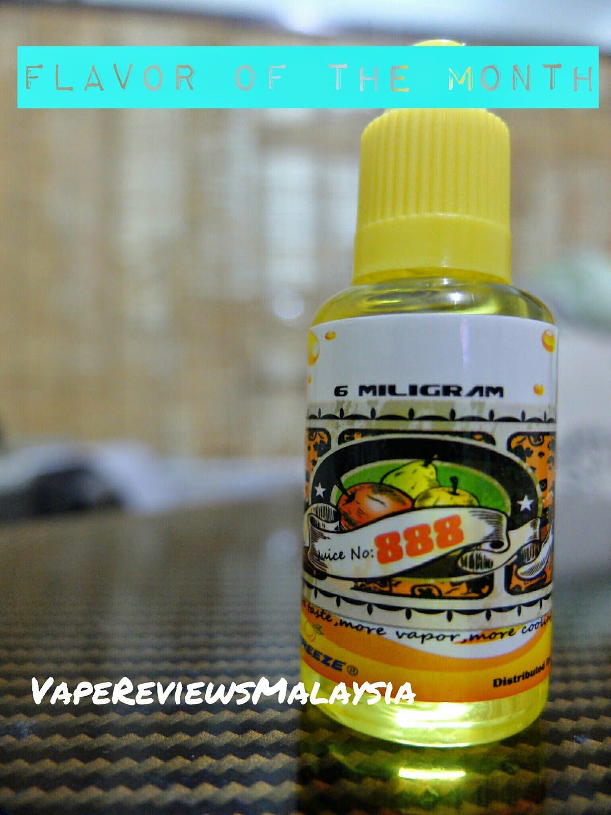 Vape Reviews Malaysia Flavor of The Month! Juice No. 888 by Da Vapes