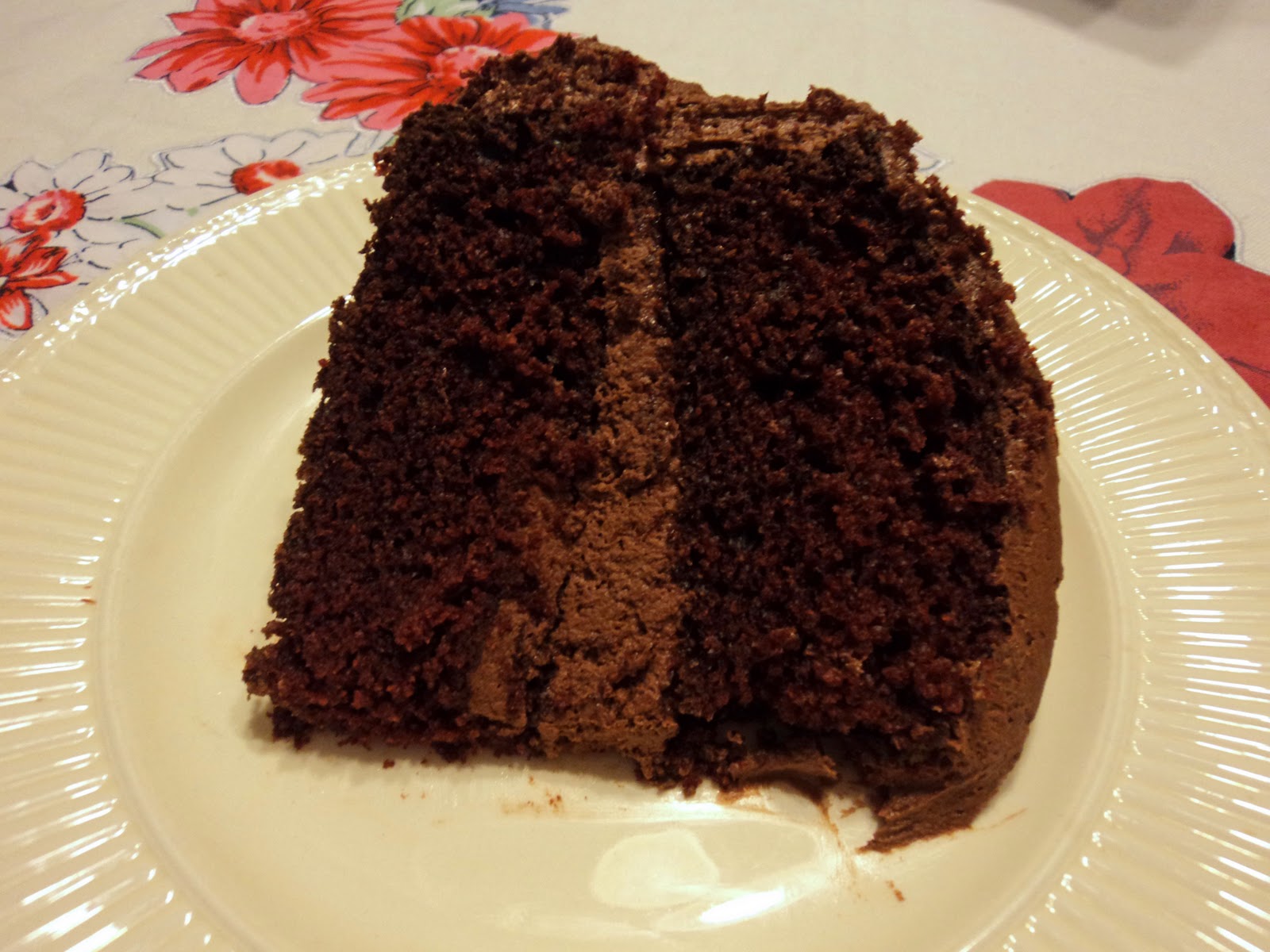 Sweet & Salty Southern Comfort Duke's Chocolate Cake