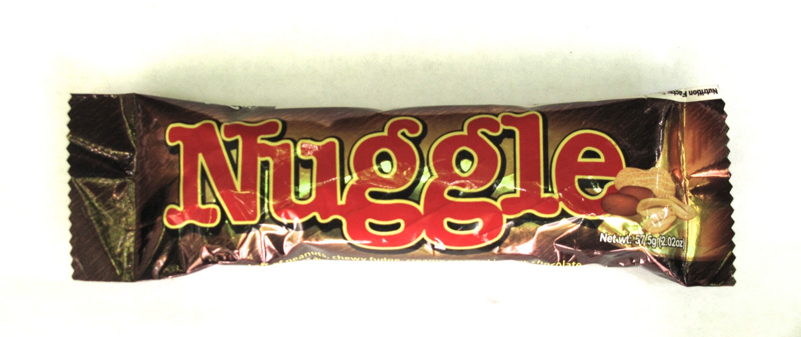 Obsessive Sweets Nuggle Candy Bar Peanuts, Fudge and Creamy Caramel