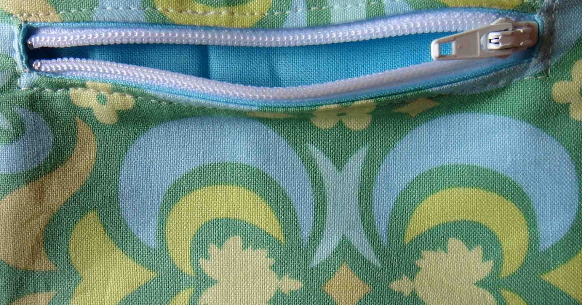 The Gilded Hare How to sew a pocket zipper