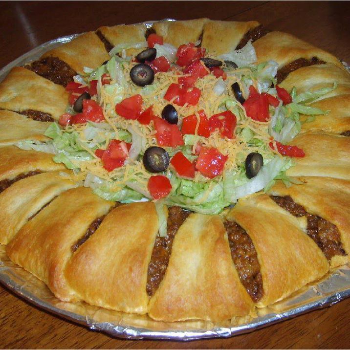 showme nan pillsbury s crescent roll taco bake showme nan pillsbury s crescent roll taco bake