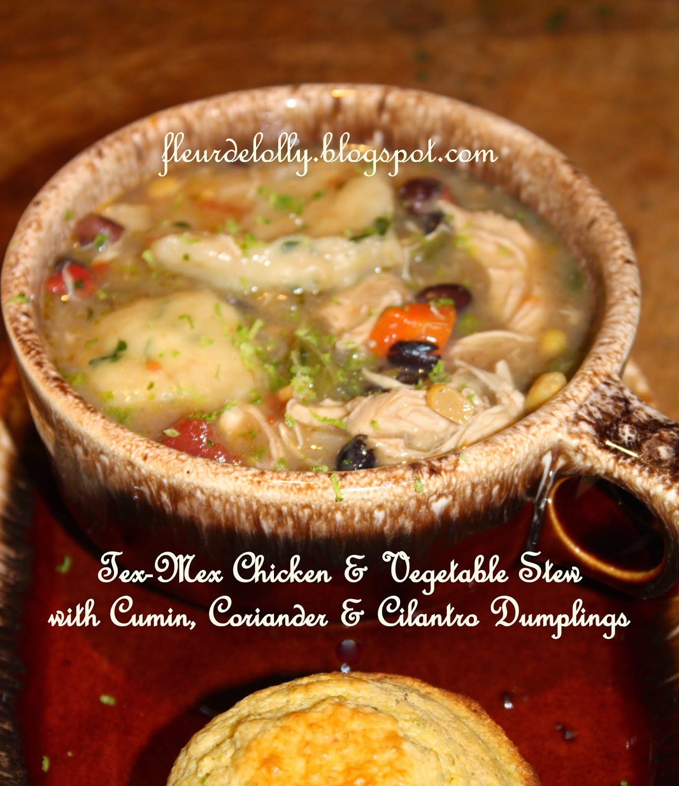 Fleur de Lolly TexMex Chicken and Vegetable Stew with Cumin