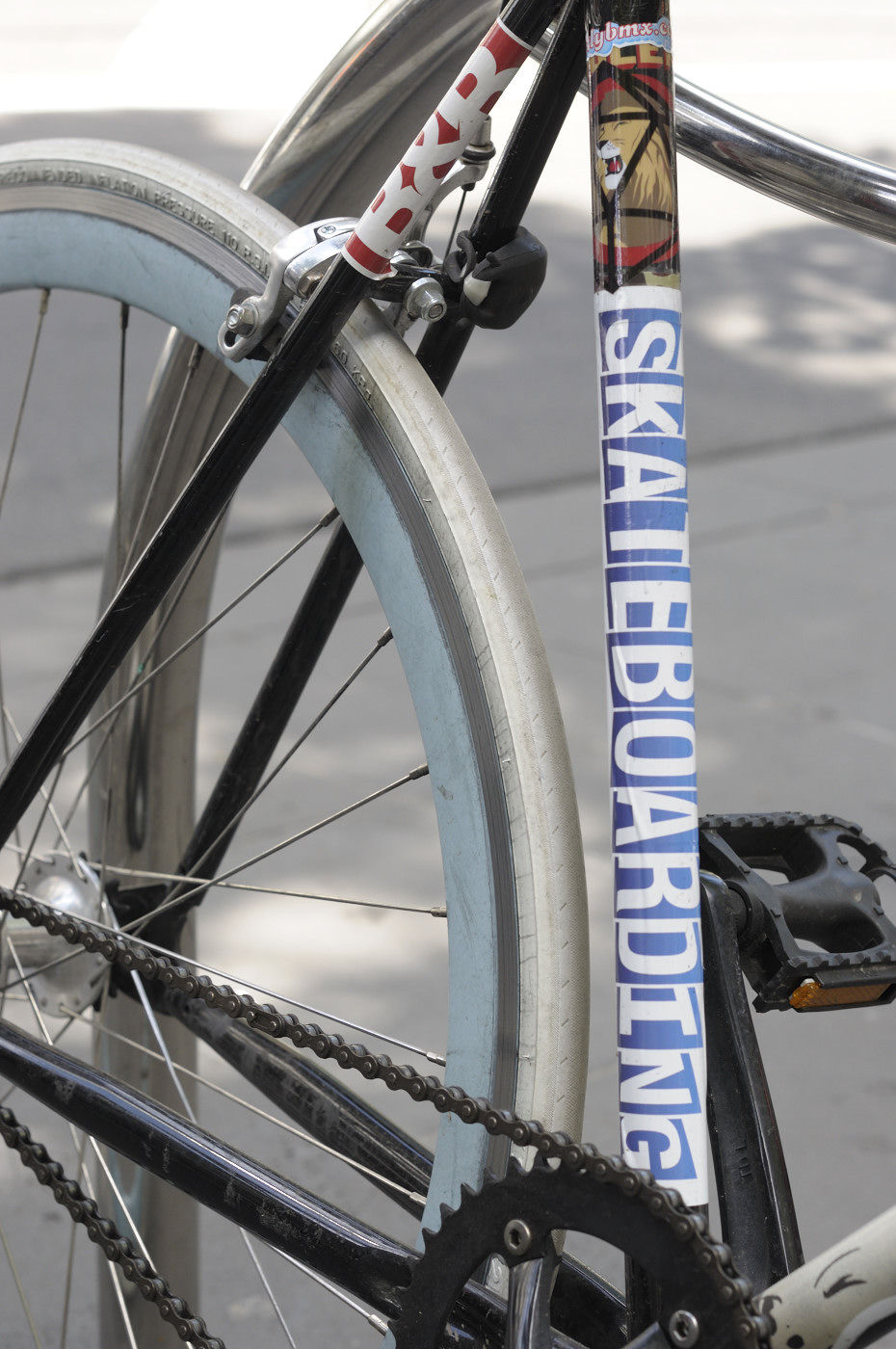The Biketorialist Reid cycles Griffon single speed, Swantson St, Melbourne