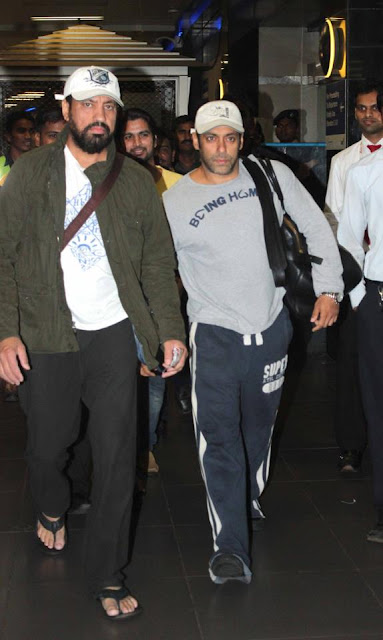 Salman Khan spotted at the airport returning from medical checkup