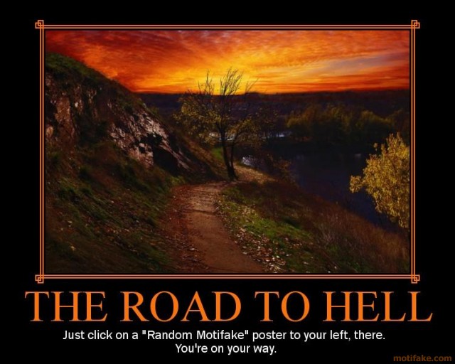 the road to hell The road to hell: why people struggle to achieve their goals, by thomas webb, phd. the road to hell The road to hell: why people struggle to achieve their goals, by thomas webb, phd.
