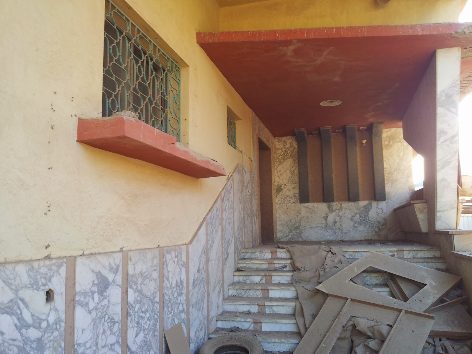 Collection of old Kuwaiti houses Kuwait City Life in Kuwait