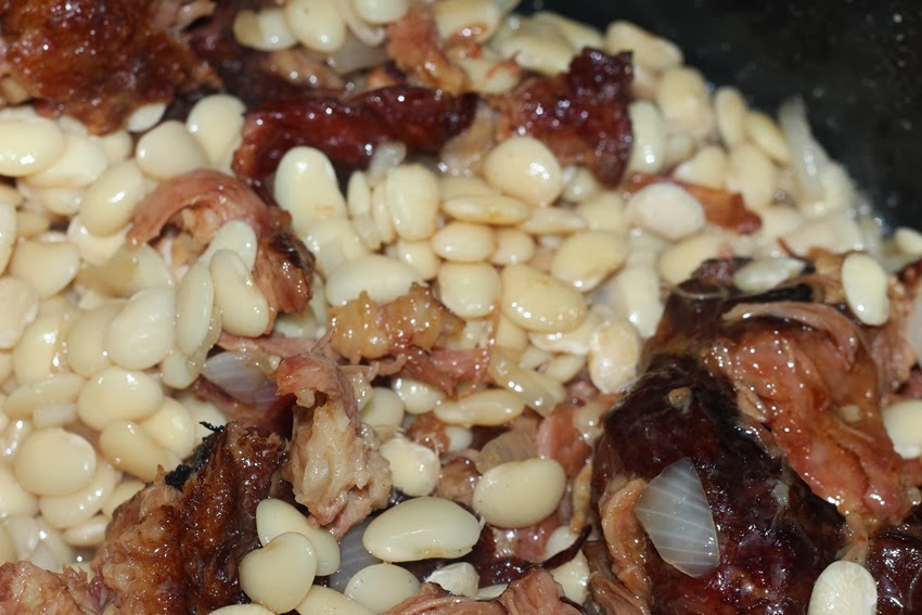 Beautyfash Blog Southern Baby Lima Beans with Smoked Turkey