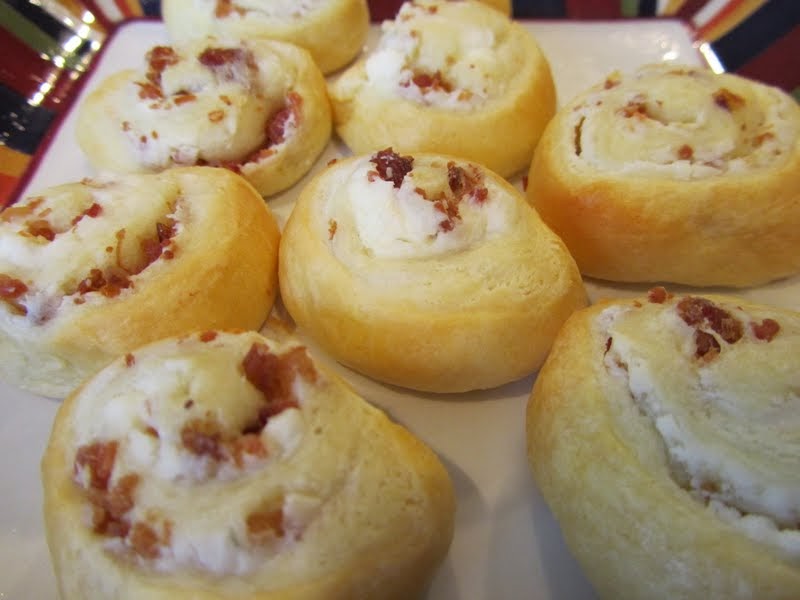Hospitality at Heart Bacon & Cream Cheese Pinwheels