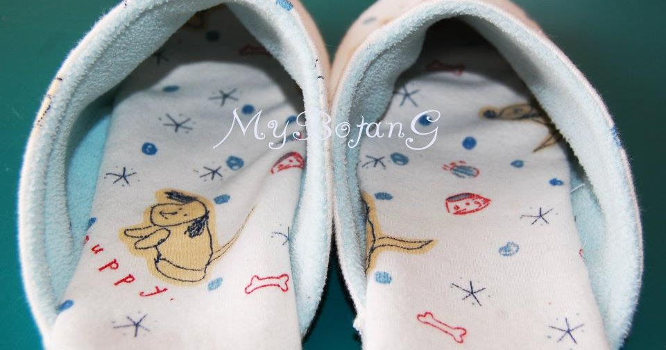 MyBotang Recycle project Comfy indoor slippers