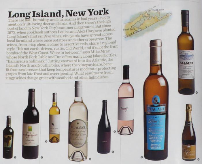 EnoViti Long Island Wine Lineup in Saveur