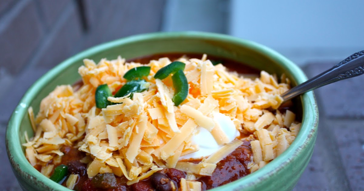 Have Her Over For Dinner Bison + Black Bean Chili