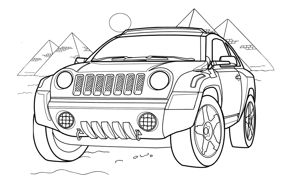 Volkswagen Coloring Pages Printable