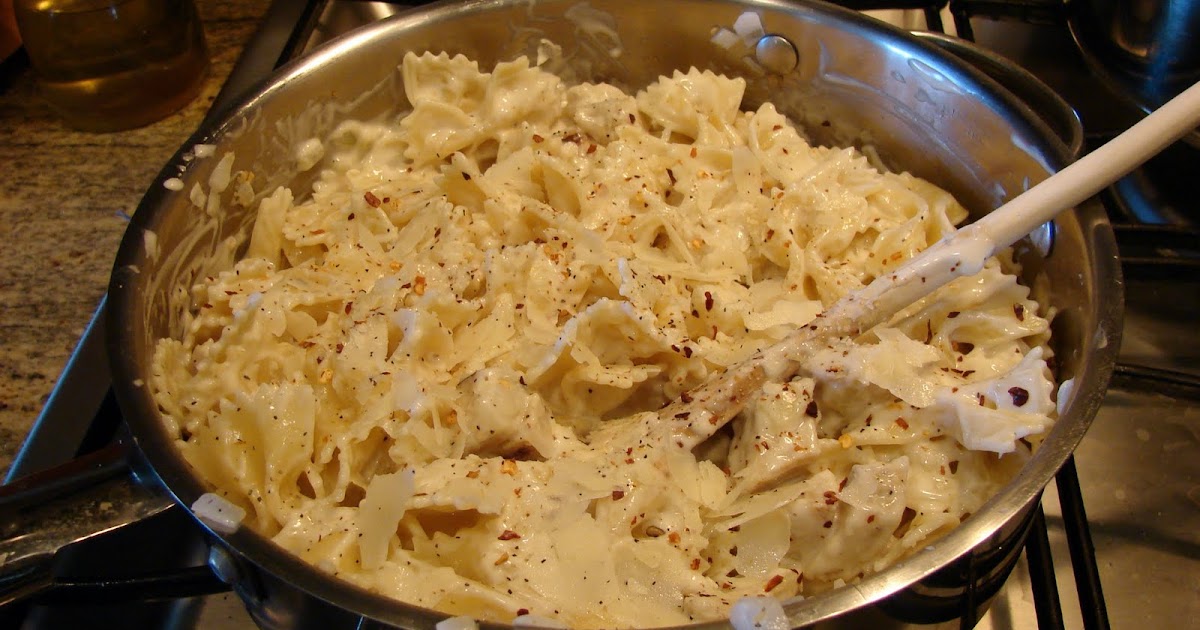 Everything Estes Creamy BowTie Chicken Alfredo Pasta