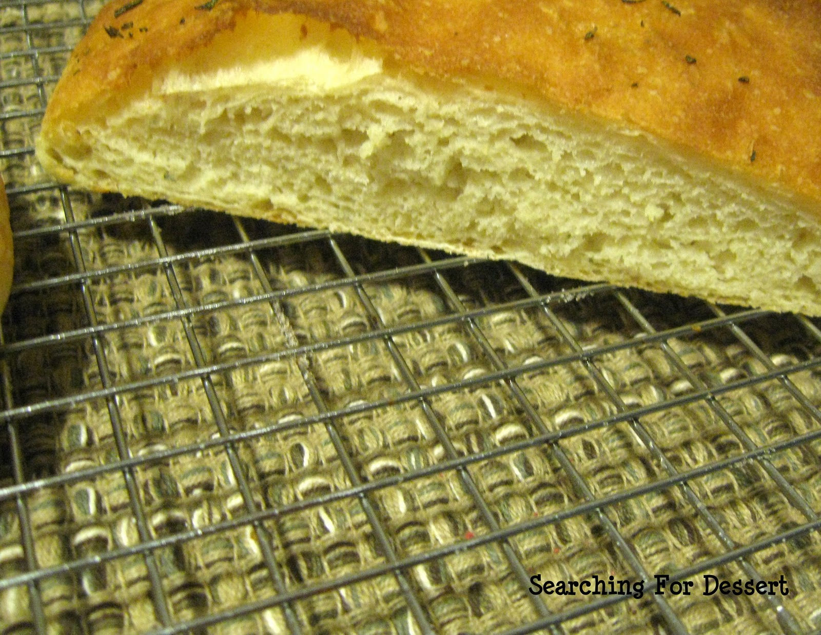 Rosemary Peasant Bread Searching for Dessert