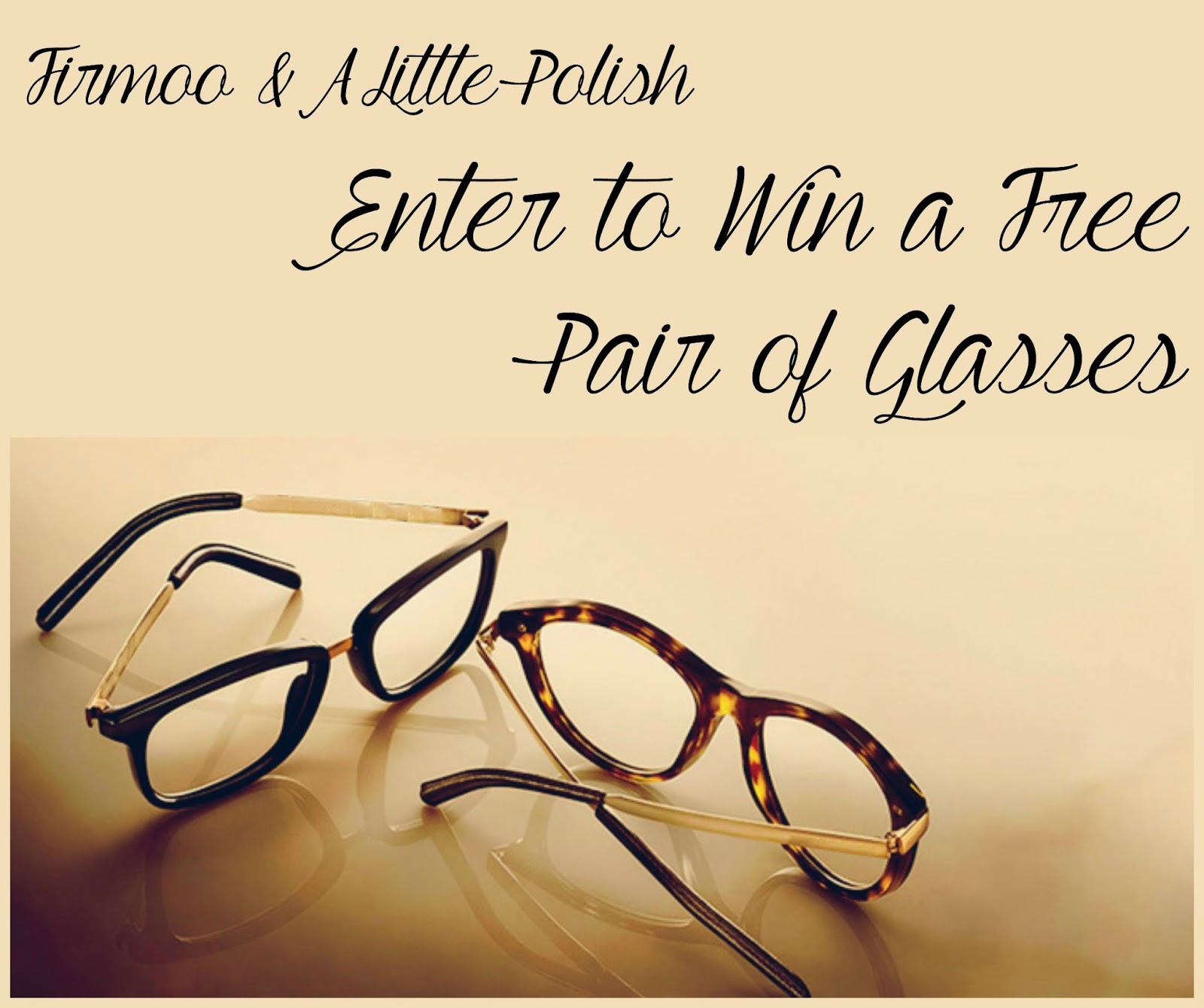 A Little Polish Firmoo Glasses Giveaway