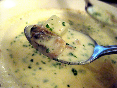 Clam Chowder at Neptune Oyster in Boston, MA - Photo by Taste As You Go