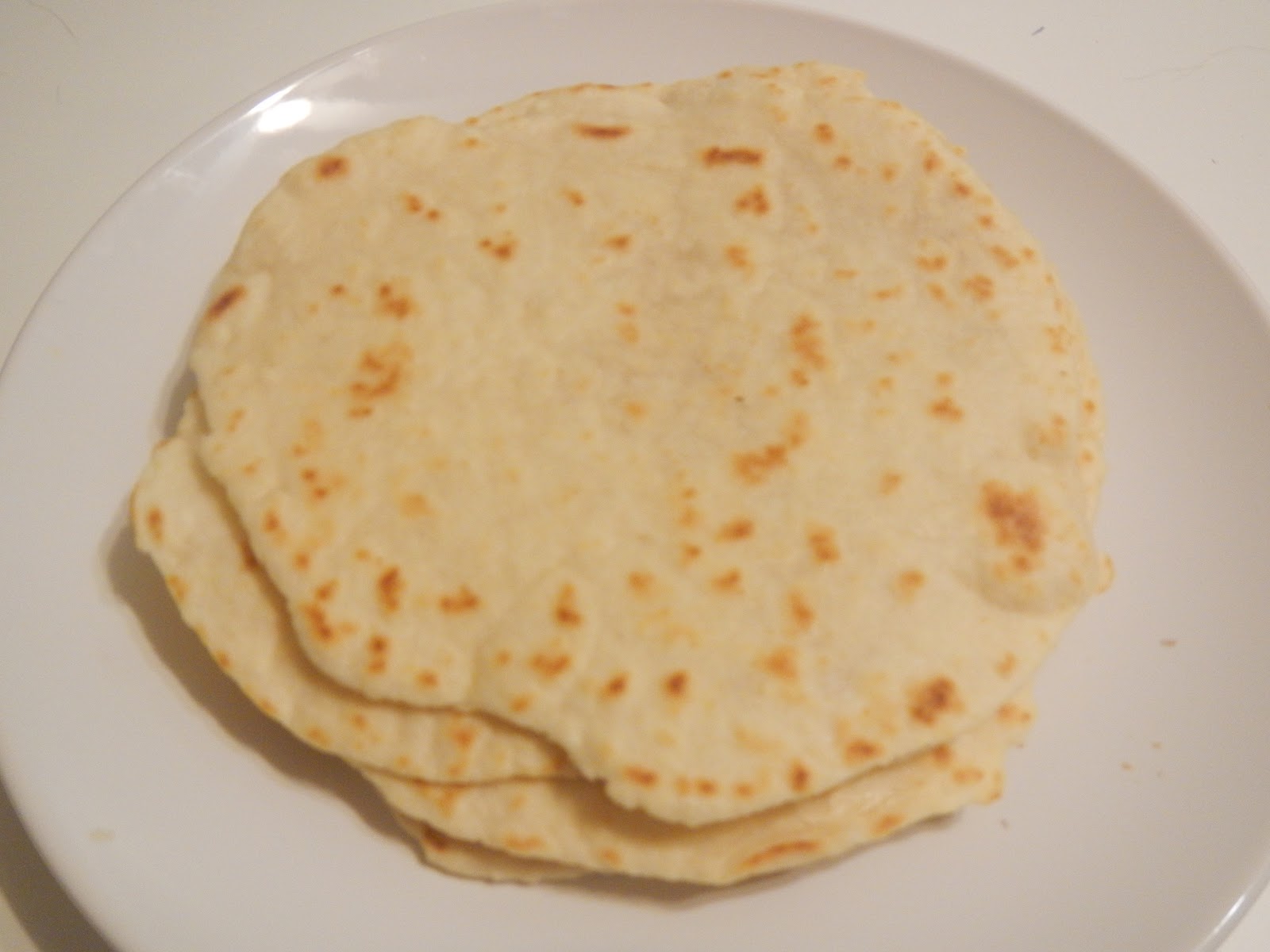 Una Nuez Moscada Tortillas de Harina