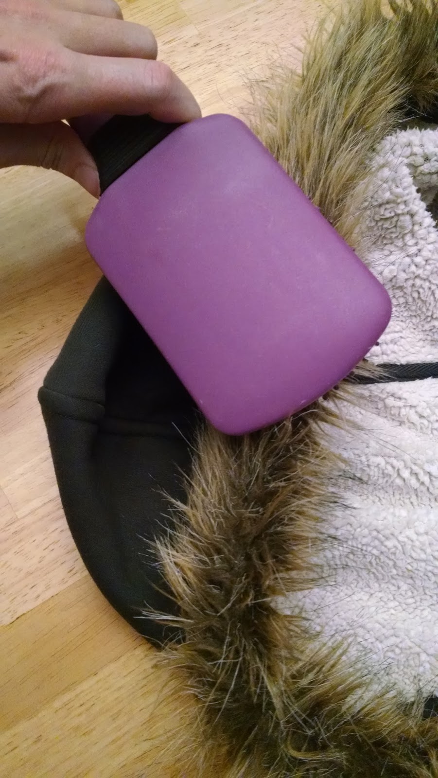 Must Run in the Family Prevent Faux Fur Trimmed Jackets from Matting