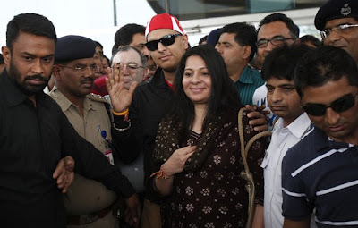 Yuvi with his mother Shabnam Yuvi with his mother Shabnam