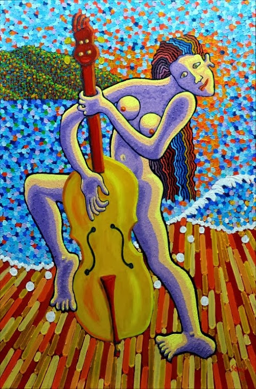 Girl With Upright Bass
