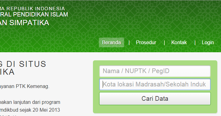 PADAMU NEGERI TETAP BERLANJUT DI KEMENAG (LAYANAN