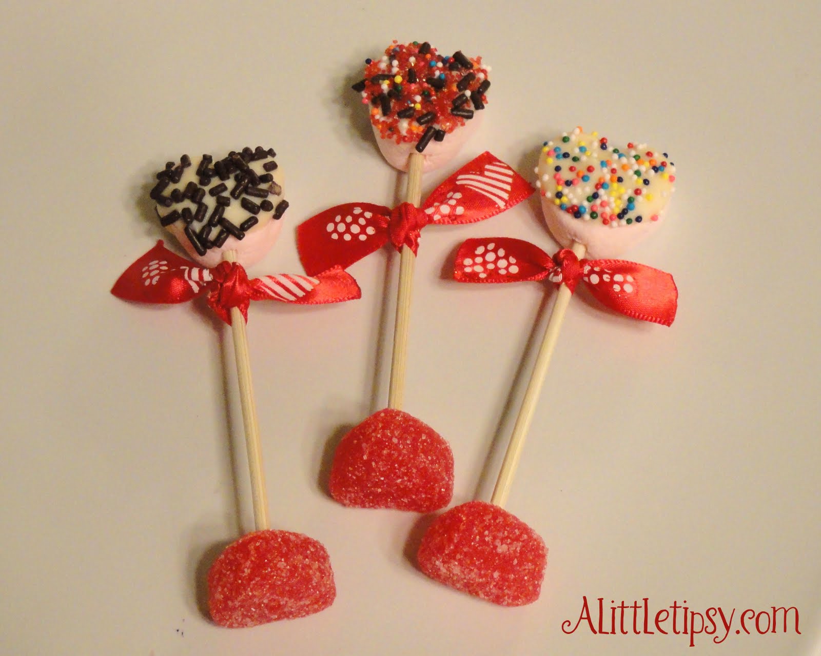 Marshmallow Pops A Little Tipsy