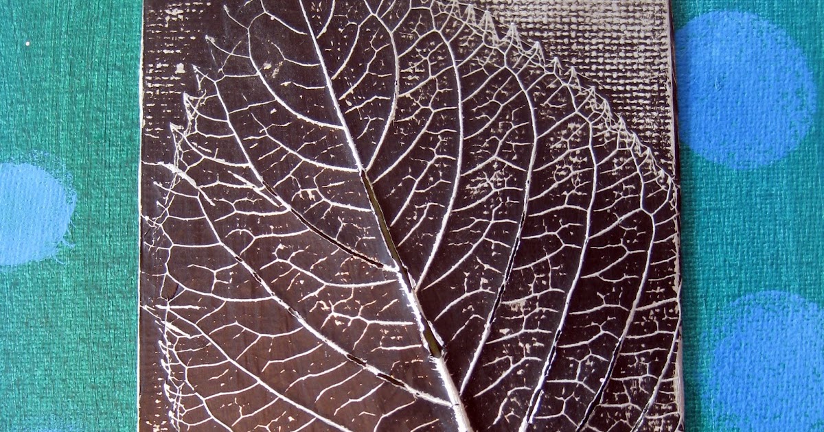 Cassie Stephens In the Art Room Leaf Relief