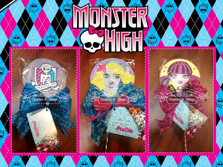Monster High cookies