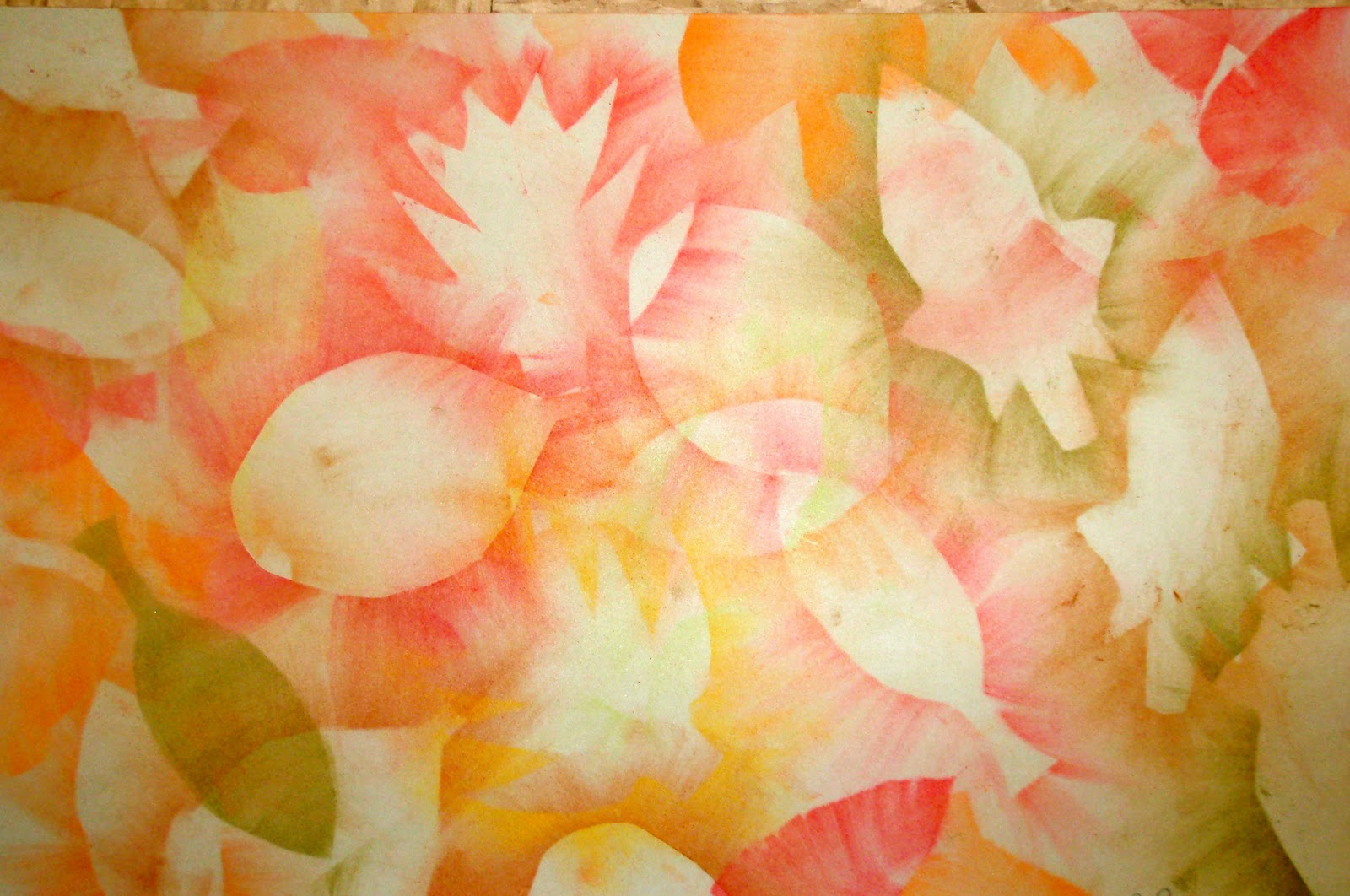 Organized Chaos 3rd Grade Chalk Leaf Stencils