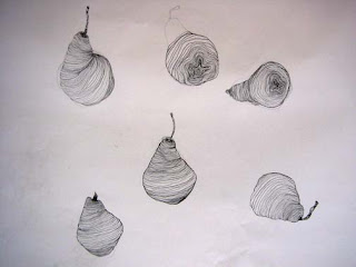 Basic Drawing 1: Bananas & Pears