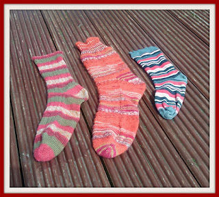 socks, handmade and otherwise